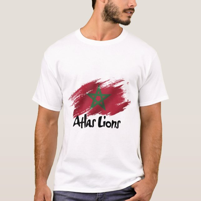 the nickname for the Morocco national team T-Shirt (Front)