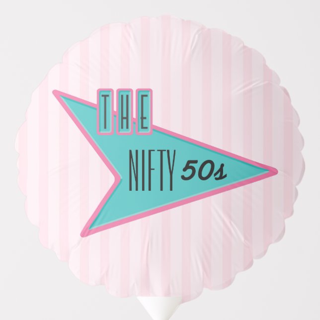 The Nifty 50s Balloon (Front)