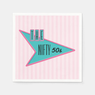 The Nifty 50s Paper Napkins