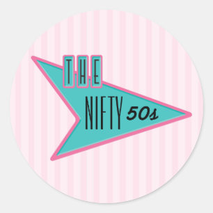 The Nifty 50s Sticker