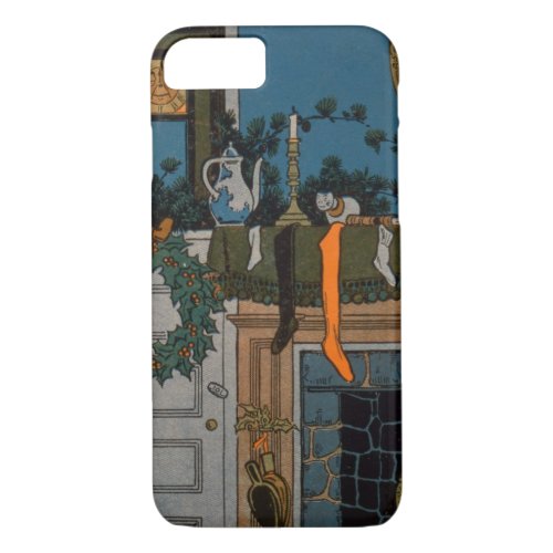 The Night Before Christmas by Denlow 1903 colour iPhone 87 Case