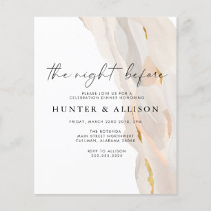 The Night Before Invitation