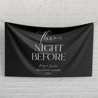 The Night Before Minimal Wedding Rehearsal Dinner