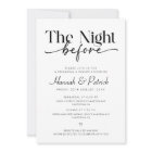 The Night Before Rehearsal Dinner