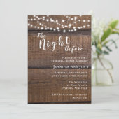 The Night Before Rehearsal Dinner Invitation | Zazzle