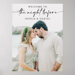 The Night Before Rehearsal Dinner Printed Poster
