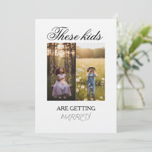 The Night Before Rehearsal Dinner, These Kids Are Invitation