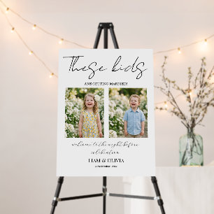 The Night Before Rehearsal Dinner Welcome Sign