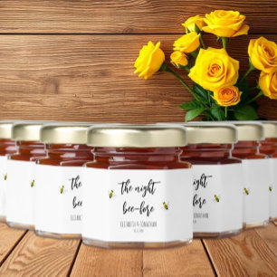 The Night Before Wedding Rehearsal Dinner Honey Jar Favors