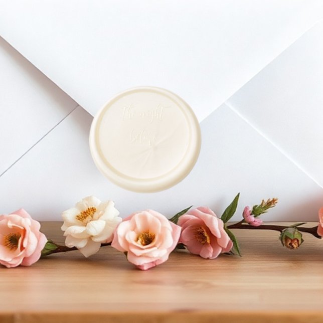 The Night Before Wedding Rehearsal Dinner Wax Seal Sticker (Creator Uploaded)