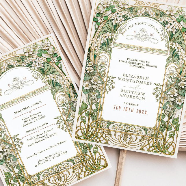 The Night Before Wedding Rehearsal Invitation (Creator Uploaded)