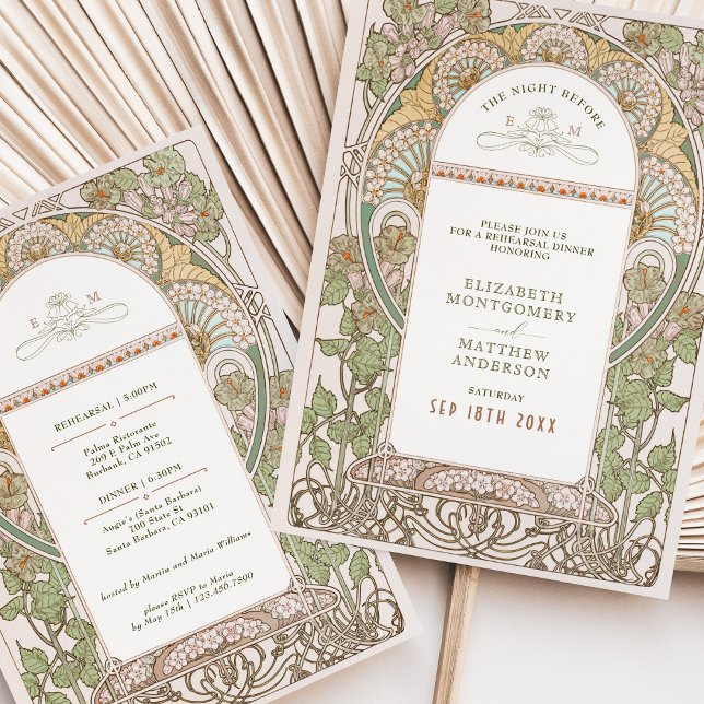 The Night Before Wedding Rehearsal Invitation (Creator Uploaded)