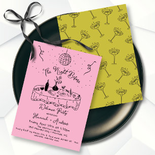 The Night Before Welcome Rehearsal Dinner Invitation