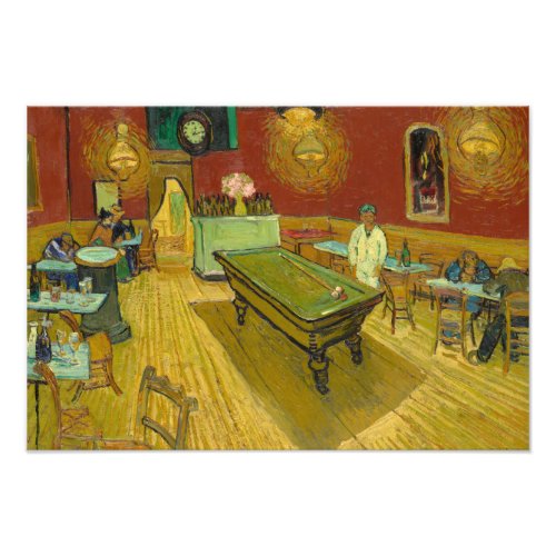 The Night Cafe 1888 by Vincent van Gogh Photo Print