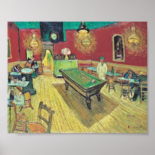 The Night Cafe by Van Gogh Poster