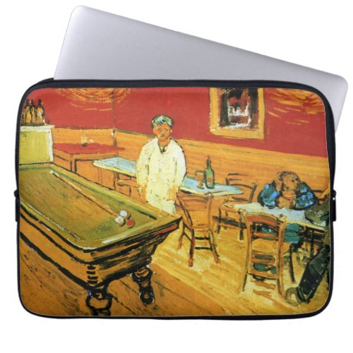 The Night Cafe by Vincent Van Gogh Laptop Sleeve