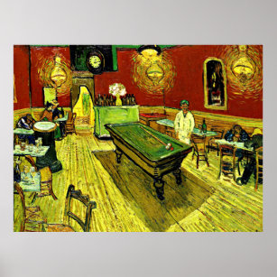 The Night Cafe by Vincent van Gogh Poster