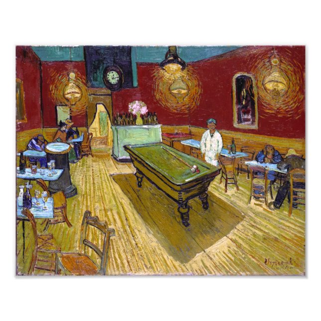 The Night Cafe | Van Gogh | Photo Print (Front)