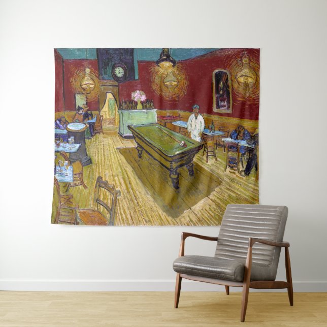 The Night Cafe | Van Gogh | Tapestry (In Situ (Horizontal))