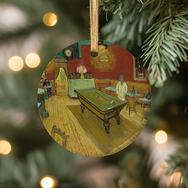 The Night Cafe | Vincent van Gogh Ceramic Ornament (Creator Uploaded)