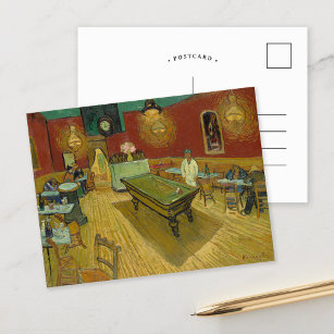 The Night Cafe   Vincent Van Gogh Postcard