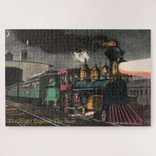 The Night Express Large Puzzle