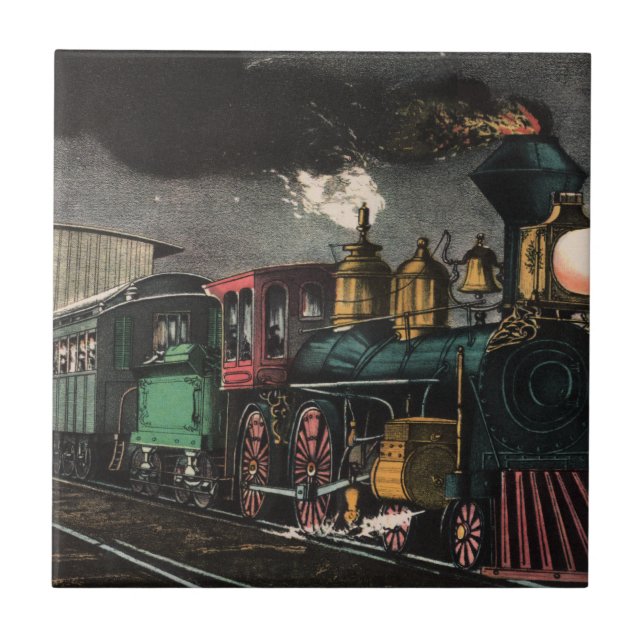 The Night Express Tile (Front)