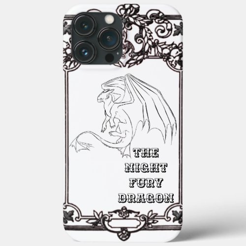 The Night Fury Dragon iPhone 13 Pro Max Case