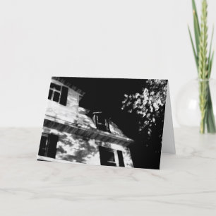 'The Night House' Halloween Card