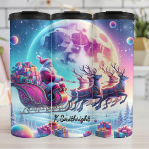 The Night Santa Took Flight Thermal Tumbler
