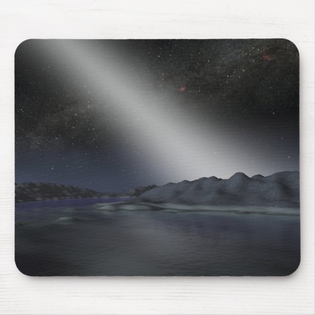 The night sky from a hypothetical alien planet mouse pad (Front)