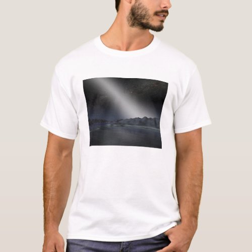 The night sky from a hypothetical alien planet T_Shirt