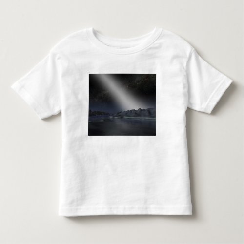 The night sky from a hypothetical alien planet toddler t_shirt