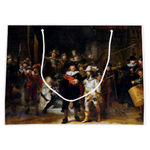 The Night Watch, Rembrandt, 1642 Large Gift Bag