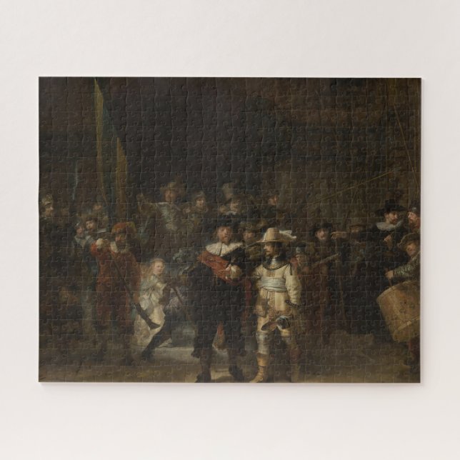 The Night Watch – Rembrandt Jigsaw Puzzle (Horizontal)
