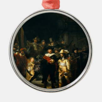 The Night Watch - Rembrandt Metal Ornament