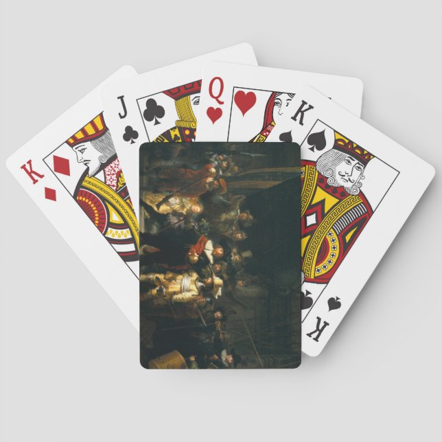 The Night Watch - Rembrandt Poker Cards (Back)