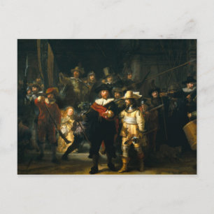 The Night Watch - Rembrandt Postcard