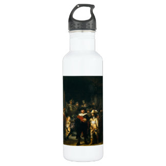 The Night Watch - Rembrandt Water Bottle