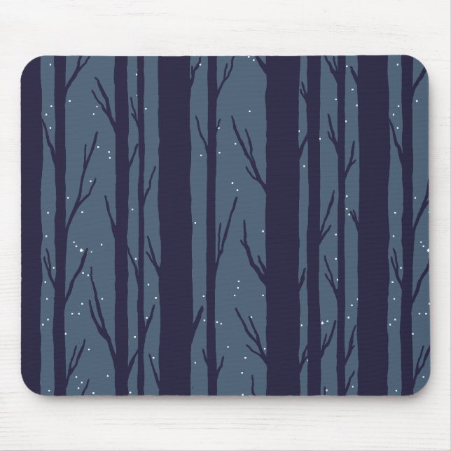 The Night Woods Mouse Pad (Front)
