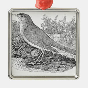 The Nightingale Metal Ornament