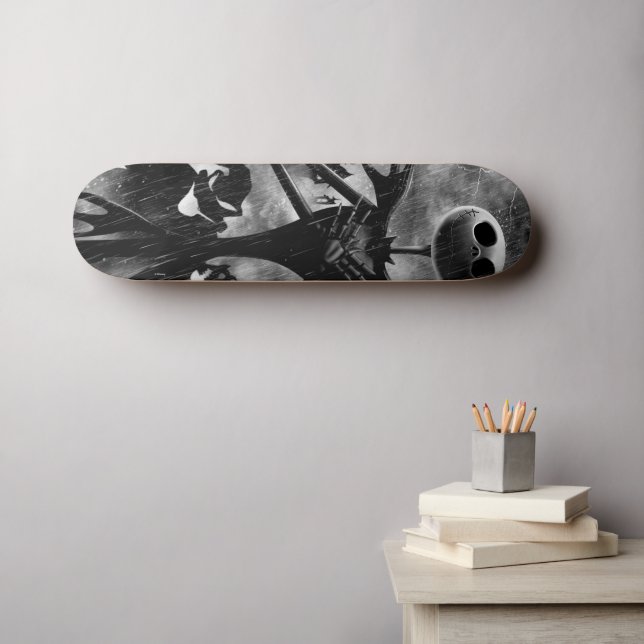 The Nightmare Before Christmas Jack & Oogie Skateboard | Zazzle