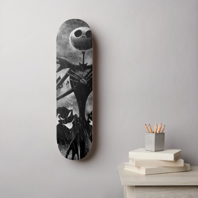 The Nightmare Before Christmas Jack & Oogie Skateboard (Wall Art)
