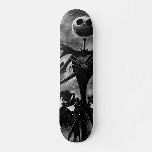 The Nightmare Before Christmas Jack & Oogie Skateboard | Zazzle