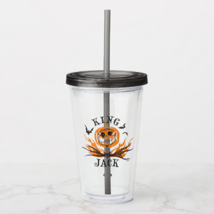 The Nightmare Before Christmas King Jack Acrylic Tumbler