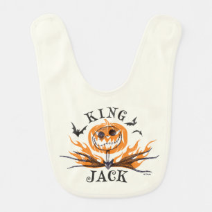 The Nightmare Before Christmas King Jack Baby Bib
