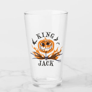 The Nightmare Before Christmas King Jack Glass