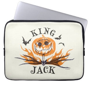 The Nightmare Before Christmas King Jack Laptop Sleeve