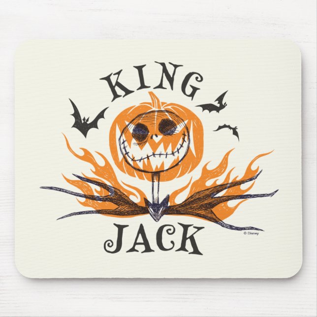 The Nightmare Before Christmas | King Jack Mouse Pad (Front)