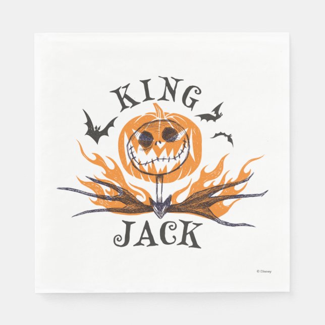 The Nightmare Before Christmas | King Jack Napkins (Front)